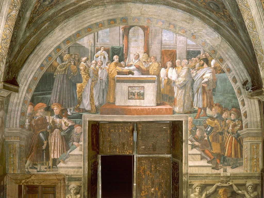 Giustificazione di Leone III - Musei Vaticani